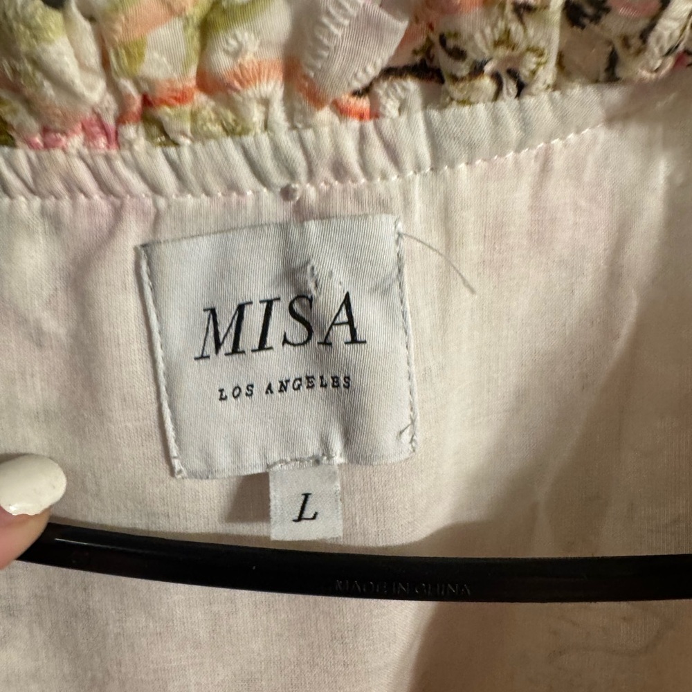 Misa Floral Ruffle Dress - Picture 8 of 8